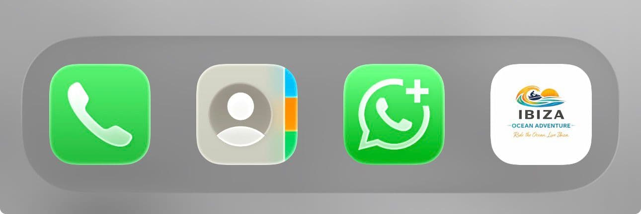PWA instalada en iPhone