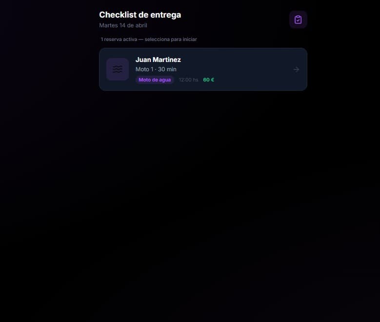 Checklist pre-alquiler